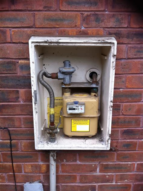 replacing a gas meter box